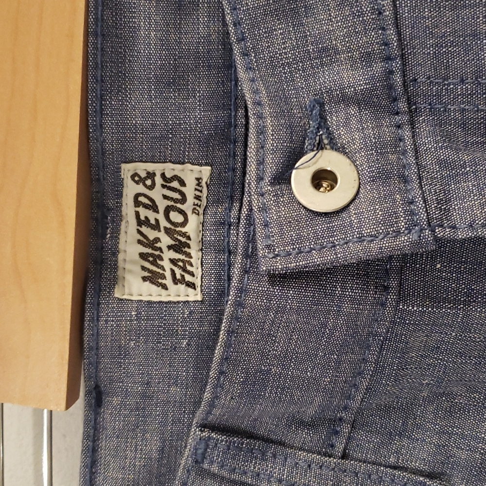 NEW 🇨🇦 Naked & Famous Chambray Selvedge Japanese Denim Jeans 31